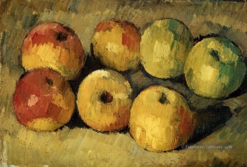 Nature morte impressionnisme œuvres - Pommes Paul Cézanne Nature morte impressionnisme